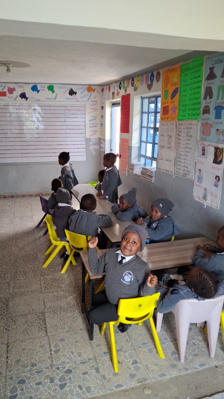 Early years learners at Bridgerose Jewels Academy